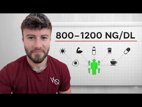 I Hit 1020 Testosterone (With This 7 Step Morning Routine) thumbnail