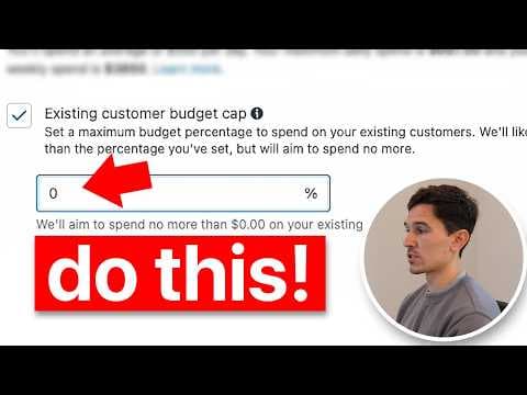 How to Exclude Existing Customers from Advantage+ ASC Campaigns (Increase ROAS) thumbnail