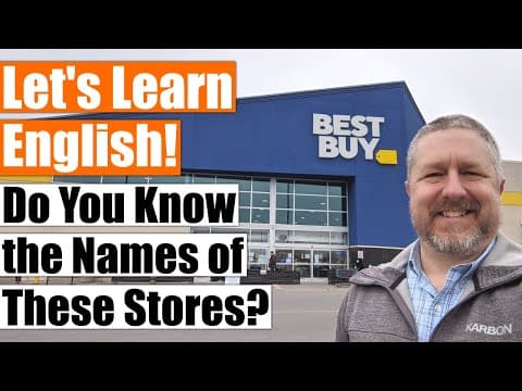 What Are the English Names for Different Types of Stores? thumbnail