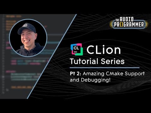CLion for C++ - Amazing CMake Support and Debugging! thumbnail