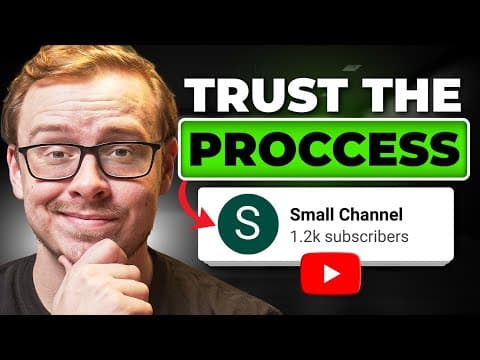4 Things Small Channels Need to Know to SURVIVE (And Actually Grow) thumbnail