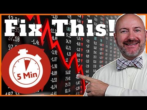 The 5-Minute Fix to Your Stock Portfolio thumbnail