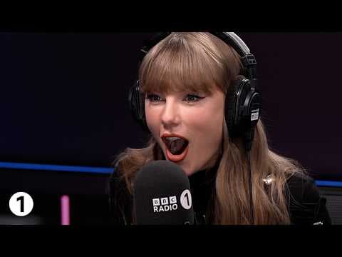 Taylor Swift brings bread & a wedding invite to Greg James | The Life of a Showgirl Interview thumbnail