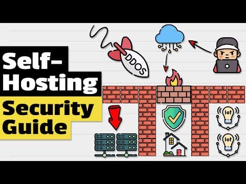 Self-Hosting Security Guide for your HomeLab thumbnail