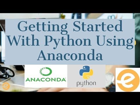 How to Set Up Python with Anaconda and Jupyter thumbnail