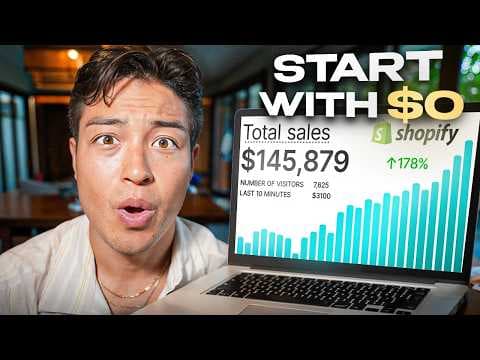 How to Start Dropshipping with NO MONEY in 2025 thumbnail