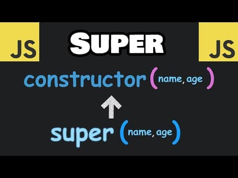The JavaScript SUPER keyword is super! 🦸‍♂️ thumbnail
