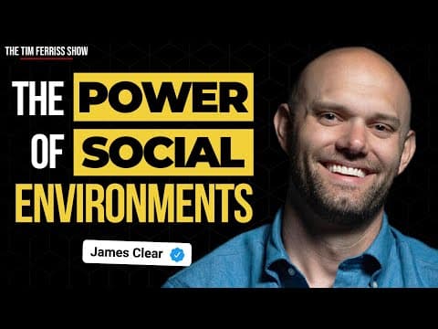Join Groups Where Your Desired Behavior is The Normal Behavior | Atomic Habits Author James Clear thumbnail