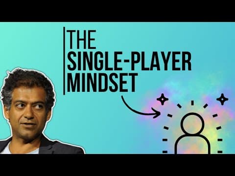 Naval Ravikant - Life is a Single-player Game (The Case Against Society) thumbnail