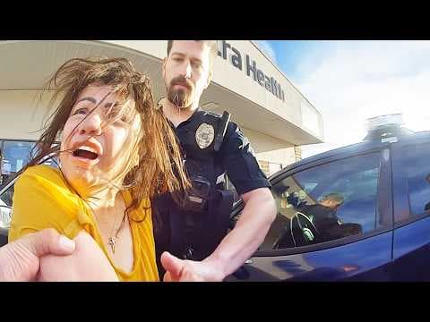 Cop Gives Her An Easy Out, She Chooses Total Chaos Instead thumbnail