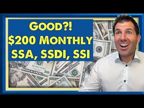 Good?! $200 Monthly Right Now for Everyone on Social Security? thumbnail
