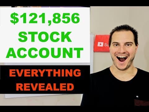 MY $121,856 STOCK MARKET ACCOUNT REVEALED thumbnail