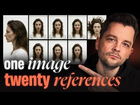 Consistent AI Characters: The "Sheet Method" (Workflow Included) thumbnail
