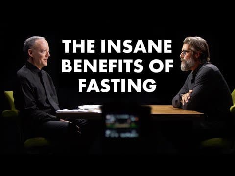 The Fasting Expert: 40-Day Water-Only Fasting Could SAVE Your LIFE | Dr. Alan Goldhamer thumbnail