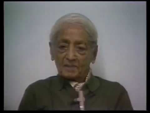 J. Krishnamurti - Los Alamos, New Mexico 1984 - Scientists Disc. - Creation comes out of meditation thumbnail