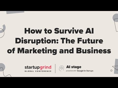 How to Survive AI Disruption: The Future of Marketing and Business - Erik Huberman thumbnail
