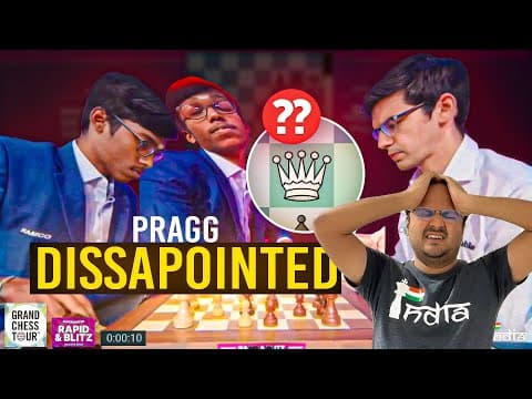 The pain and agony of Praggnanandhaa | Pragg vs Anish Giri | Superunited Blitz 2025 thumbnail