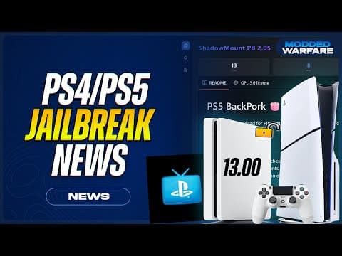 PS4/PS5 Jailbreak News: PS5 Backports are Here, PSVue, ShadowMount 2.0 Beta, Y2JB 1.3, WebUI & More! thumbnail