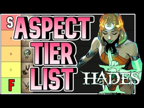 The DEFINITIVE Hades 2 Weapon Aspect Tier List. thumbnail