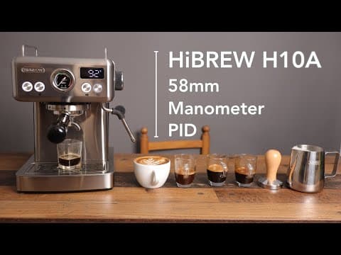 HiBREW H10A Review: 58mm PID Espresso for under $300? thumbnail