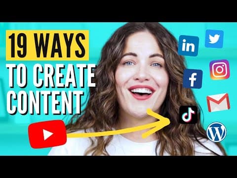 Content Marketing Tutorial: 19 Ways To Repurpose Content For Maximum Visibility & Reach thumbnail