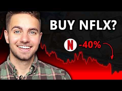 Netflix Stock Is Down 40% From Its Highs - Is It A Buy Now? thumbnail