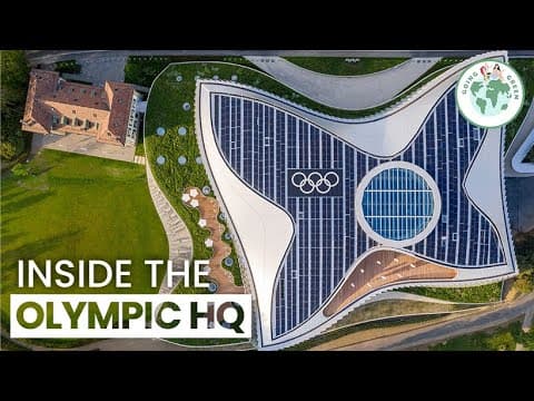 Inside One of the Most Sustainable Buildings In the World | Olympic House IOC thumbnail