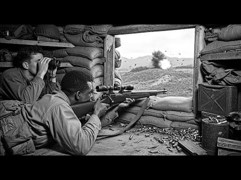 How One Black Marine’s "50-Cent Wire" Trick Landed an Impossible 800m Shot and Saved 2,000 Lives thumbnail