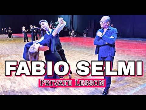 Full Private Lesson with Fabio Selmi - Slow Waltz - Tango #ballroom #dance #ballroomdance thumbnail