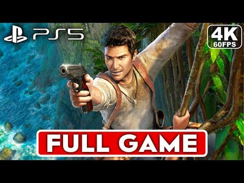 UNCHARTED 1 DRAKE'S FORTUNE Gameplay Walkthrough FULL GAME [4K 60FPS PS5] - No Commentary thumbnail