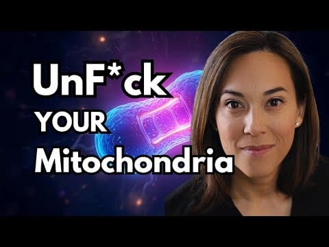 Dr Gives Mitochondria Reset Masterclass to Fix Your Fatigue thumbnail