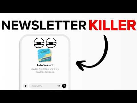 OpenAI Just KILLED the Newsletter thumbnail