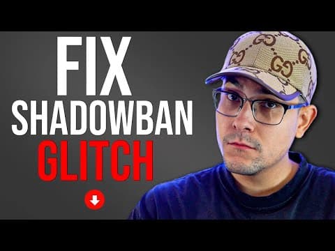 YouTube Stopped Recommending Your Videos? Fix Low Views & Shadowban Fast (2025) thumbnail