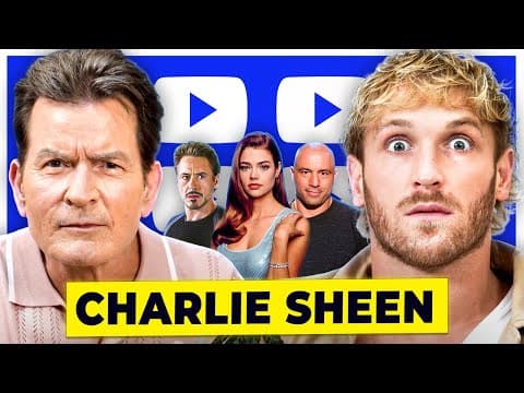 Charlie Sheen On Losing Charlie Kirk w/ Rogan, Making $2M Per Ep of Two & a Half Men, 8 Years Sober thumbnail