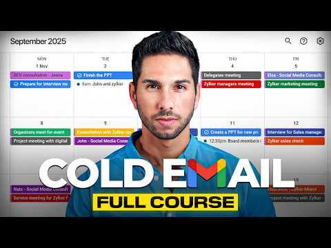 Free Cold Email Marketing Course for 2025 (7 Hours) thumbnail