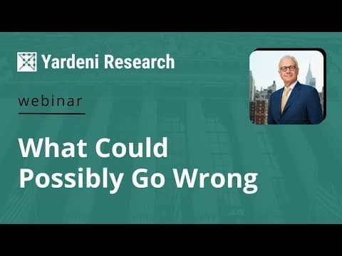 What Could Possibly Go Wrong (with special guest Jim Lucier of Capital Alpha) thumbnail