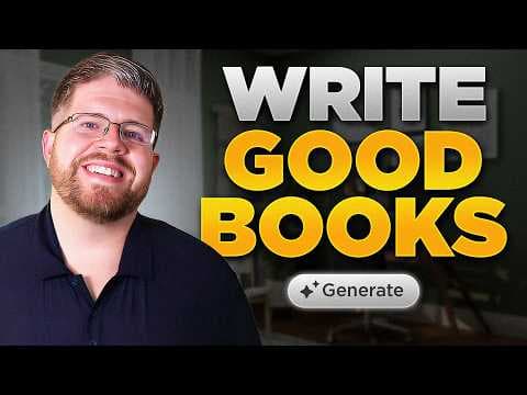 How to Write a GOOD Book with AI in 2025 (Step-by-Step Tutorial) thumbnail