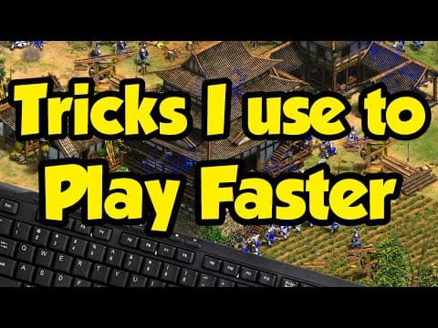 10 Tricks I use to play faster [AoE2] thumbnail