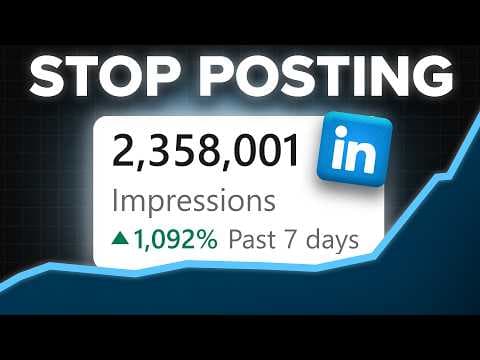 How to BEAT the new LinkedIn algorithm in 6 minutes thumbnail