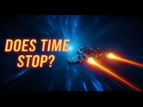 Does Time Stop When You Hit The Speed of Light? thumbnail