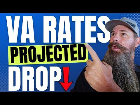 RATES PROJECTED TO DROP VETERANS Could See Some Projected Movement in VA Home Loan Rates thumbnail