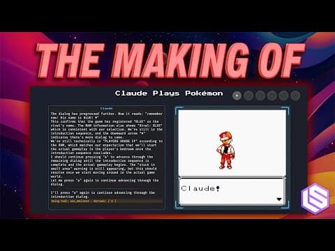 How to Make AI Play Pokémon Games thumbnail
