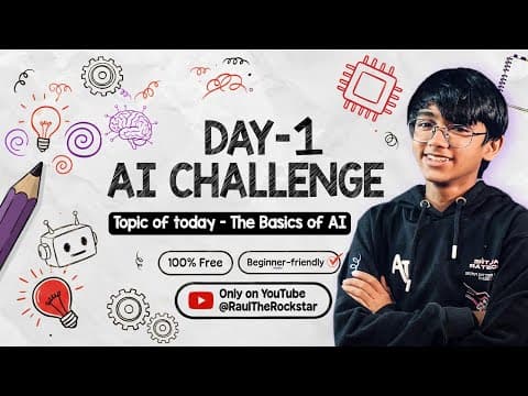 Day 1: What is AI? | 30 Days to Creating Your Own AI thumbnail