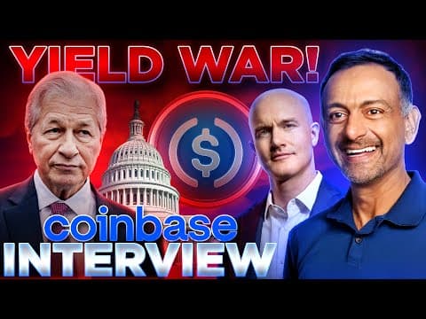 Banks vs. Yields!🔥Coinbase INTERVIEW w/ Paul Grewal🚨 thumbnail