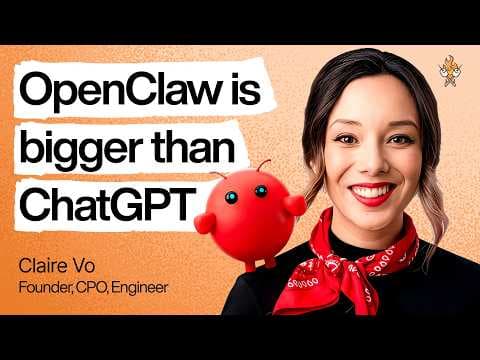 From skeptic to true believer: How OpenClaw changed my life | Claire Vo thumbnail