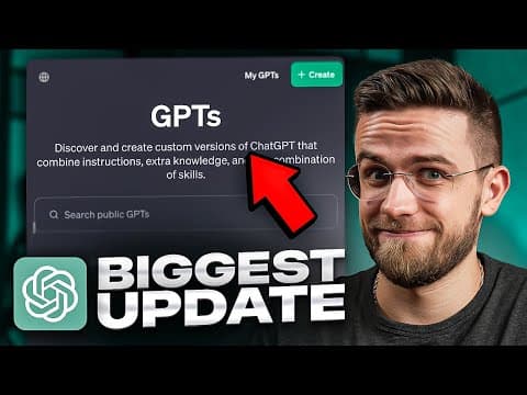 ChatGPT Store — Ultimate GPT Update You Should Try! thumbnail