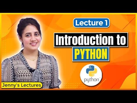 Introduction to Python Programming | Python for Beginners #lec1 thumbnail