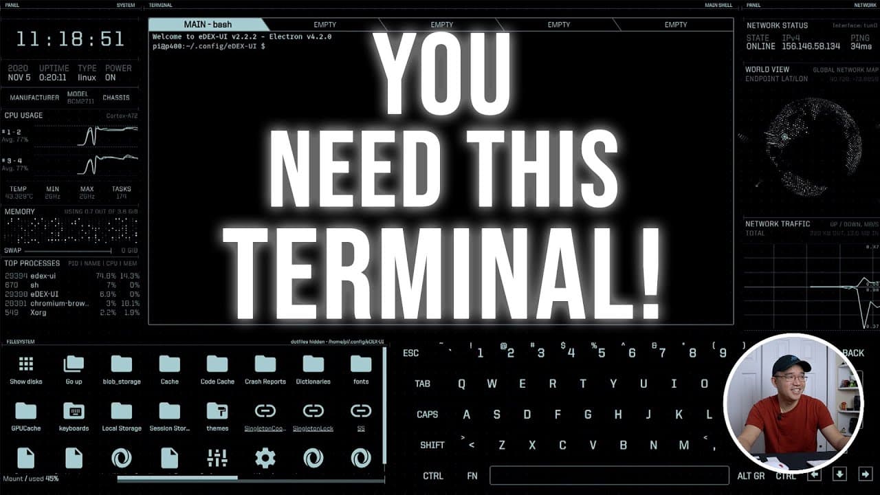 YouTube video player