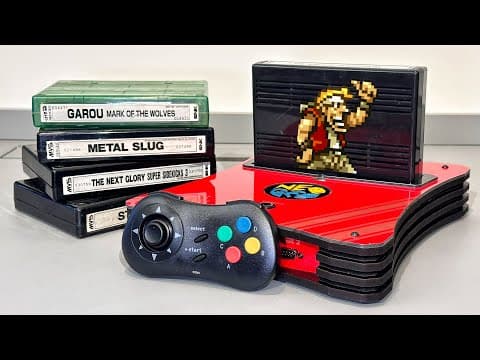 NOT EMULATION... Impressive NeoGeo Gameplay Captures with REAL HARDWARE! thumbnail