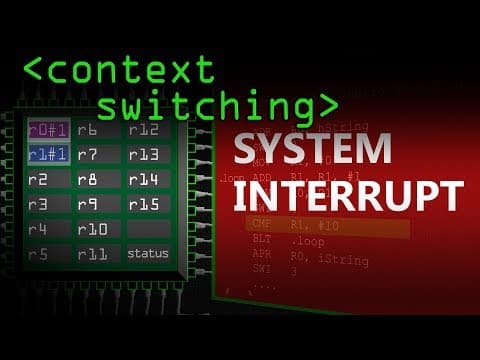 OS Context Switching - Computerphile thumbnail